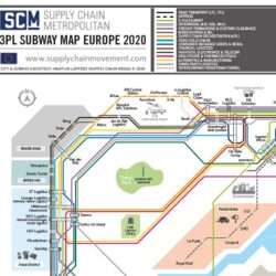 3PL Subway Map Europe 2020