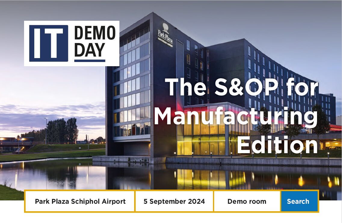 IT Demo Day - S&OP Manufacturing - 5 sept 2024