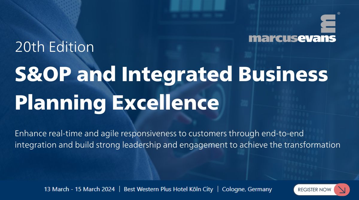 20th Edition S&OP and Integrated Business Planning Excellence Conference